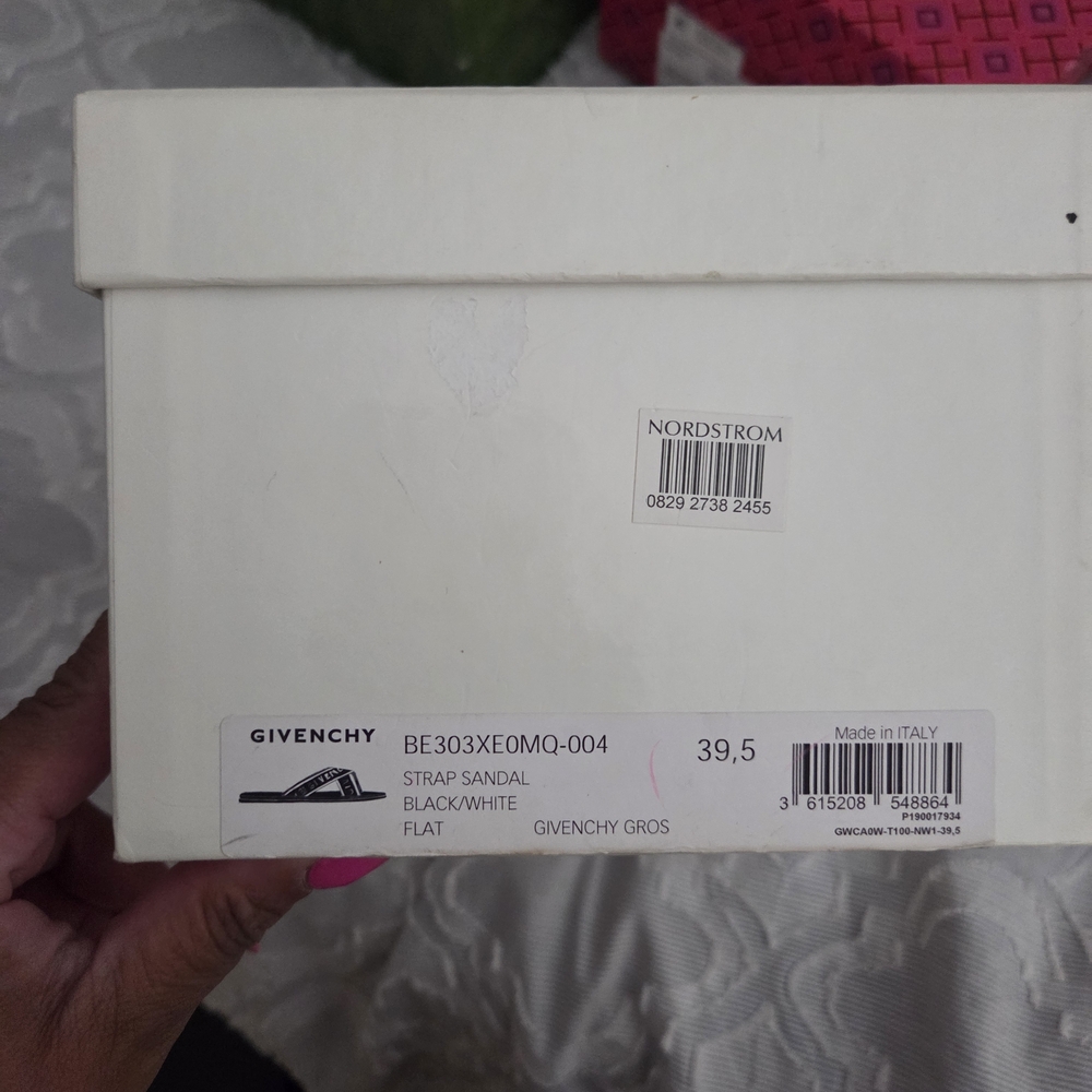Givenchy Monochrome Strap Sandals